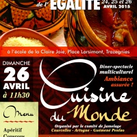 Repas Cuisine du Monde